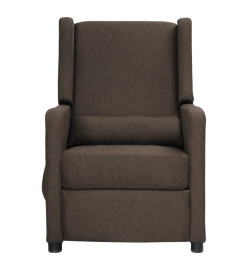 Fauteuil de massage Marron Tissu