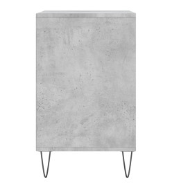 Armoire à chaussures Gris béton 102x36x60 cm Bois d'ingénierie